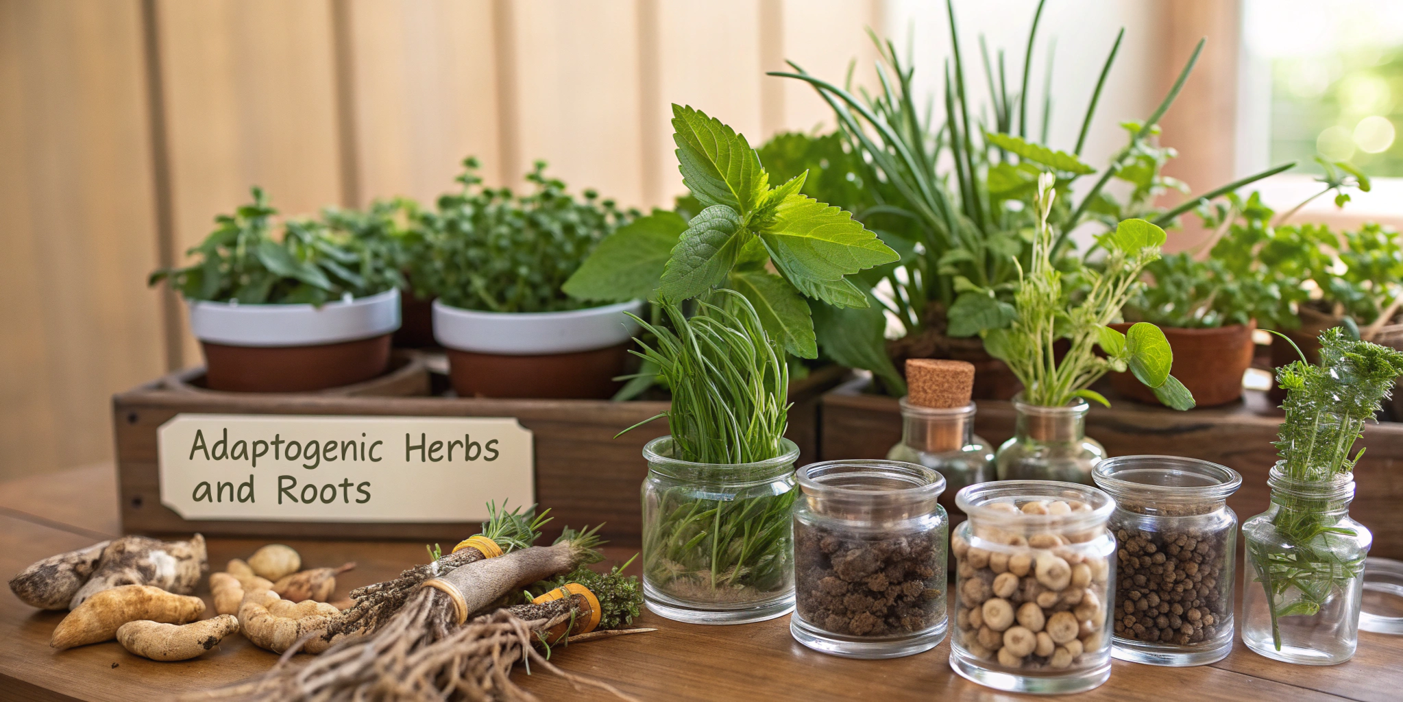 Adaptogenic Herbs and Roots